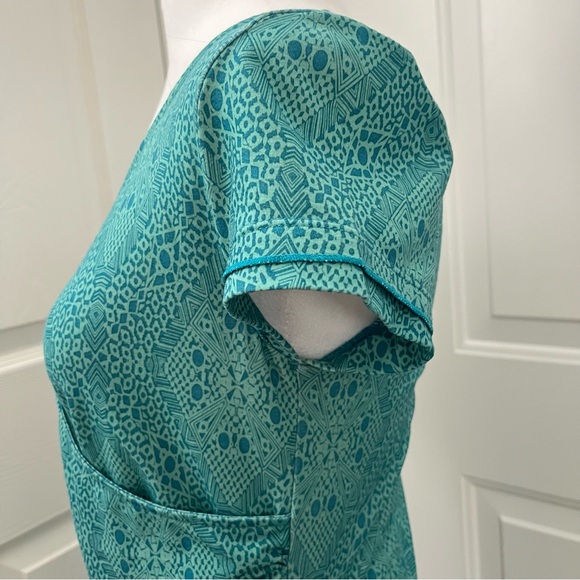 Prana Breathe Green Performance Dress Small Hiking Outdoor Activewear Athleisure - Picture 6 of 14